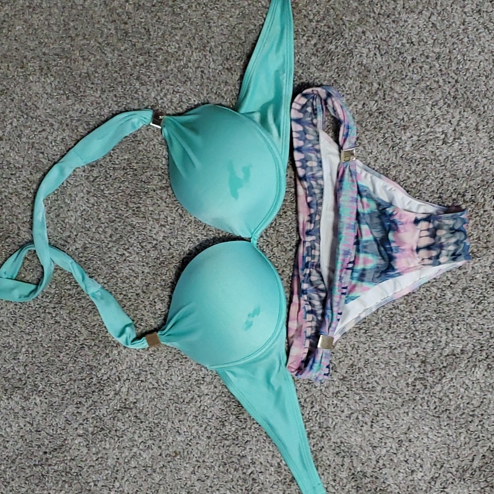 Victorias secret swim suit with Very Sexy push up top